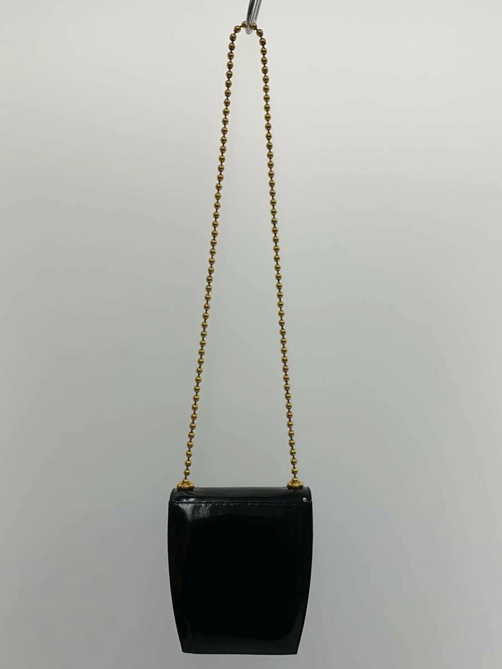 Salvatore Ferragamo Shoulder Bag Enamel Black - Picture 3 of 6